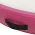 Gymnastiekmat Met Pomp Opblaasbaar Pvc 100 x 100 x 20 cm Roze en grijs_