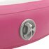 Gymnastiekmat Met Pomp Opblaasbaar Pvc 100 x 100 x 20 cm Roze en grijs_