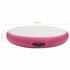 Gymnastiekmat Met Pomp Opblaasbaar Pvc 100 x 100 x 10 cm Roze en grijs_