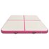 Gymnastiekmat Met Pomp Opblaasbaar Pvc 200 x 200 x 15 cm Roze_