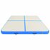 Gymnastiekmat Met Pomp Opblaasbaar Pvc 200 x 200 x 10 cm Blauw_