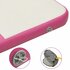 Gymnastiekmat Met Pomp Opblaasbaar Pvc 200 x 200 x 10 cm Roze_