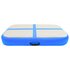 Gymnastiekmat Met Pomp Opblaasbaar 60X100X15 Cm Pvc Blauw_