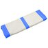 Gymnastiekmat Met Pomp Opblaasbaar 60X100X15 Cm Pvc Blauw_