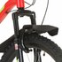 Mountainbike 2 Versnellingen 26 Inch Wielen 36 cm Rood_