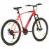 Mountainbike 2 Versnellingen 29 Inch Wielen Frame 53 cm Rood_