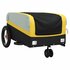 Fietstrailer 30 Kg Ijzer Zwart En Geel 122 x 53 x 53 cm_