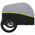 Fietstrailer 30 Kg Ijzer Zwart En 123 x 52 x 53 cm Geel_