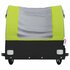 Fietstrailer 30 Kg Ijzer Zwart En 123 x 52 x 53 cm Groen_