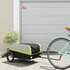 Fietstrailer 30 Kg Ijzer Zwart En 122 x 52.5 x 42.5 cm Groen_