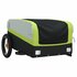 Fietstrailer 30 Kg Ijzer Zwart En 122 x 52.5 x 42.5 cm Groen_