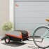 Fietstrailer 30 Kg Ijzer Zwart En Oranje 122 x 52.5 x 42.5 cm orange_