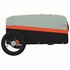 Fietstrailer 30 Kg Ijzer Zwart En Oranje 122 x 52.5 x 42.5 cm orange_