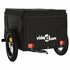 Fietstrailer 30 Kg Ijzer 120 x 54 x 44 cm Zwart_