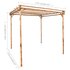 Pergola 170X170X220 Cm Bamboe_