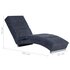 Massage Chaise Longue Kunstsuède Grijs_