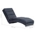 Chaise Longue Kunstsuède Grijs_