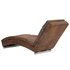 Chaise Longue Kunstsuède Bruin_