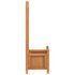 Plantenbak Massief Vurenhout Bruin 40 x 30 x 90 cm met latwerk_