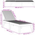 Ligbed 86X60X29 Cm Polypropeen Wit without cushions_