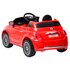 Kinderauto Fiat 500 Elektrisch Rood_