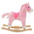 Hobbeldier 65X32X58 Cm Pluche Roze Paard_