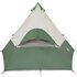 Tent 7-Persoons 350X350X280 Cm 185T Taft Groen_