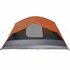 Tent 4-Persoons 350X280X155 Cm 190T Taft Grijs En Oranje_