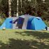 Tent 12-Persoons 840X720X200 Cm 185T Taft Blauw_