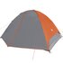 Tent 6-Persoons 348X340X190 Cm 190T Taft Grijs En Oranje_