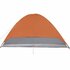 Tent 6-Persoons 348X340X190 Cm 190T Taft Grijs En Oranje_