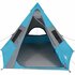 Tent 7-Persoons 350X350X280 Cm 185T Taft Blauw_