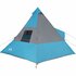 Tent 7-Persoons 350X350X280 Cm 185T Taft Blauw_