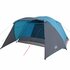 Tent 4-Persoons 350X280X155 Cm 190T Taft Blauw_