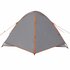 Tent 3-Persoons 240X217X120 Cm 190T Taft Grijs En Oranje_