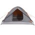 Tent 3-Persoons 240X217X120 Cm 190T Taft Grijs En Oranje_