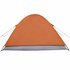 Tent 3-Persoons 240X217X120 Cm 190T Taft Grijs En Oranje_