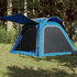 Tent 4-Persoons 240X221X160 Cm 185T Taft Blauw_