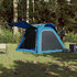 Tent 4-Persoons 240X221X160 Cm 185T Taft Blauw_