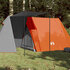 Tent 3-Persoons 465X220X170 Cm 185T Taft Grijs En Oranje_