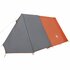 Tent 3-Persoons 465X220X170 Cm 185T Taft Grijs En Oranje_