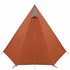 Tent 3-Persoons 465X220X170 Cm 185T Taft Grijs En Oranje_