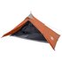 Tent 1-Persoons 255X153X130 Cm 185T Taft Grijs En Oranje_