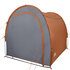 Opbergtent 204X83X78 Cm 85T Taft En Oranje Grijs_