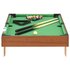 Minipooltafel 3 Feet 92X52X19 Cm Bruin en groen_