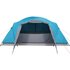 Tent 8-Persoons 360X430X195 Cm 190T Taft Blauw_