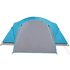 Tent 8-Persoons 360X430X195 Cm 190T Taft Blauw_