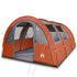 Tent 4-Persoons 483X340X193 Cm 185T Taft Grijs En Oranje_