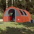 Tent 4-Persoons 483X340X193 Cm 185T Taft Grijs En Oranje_