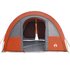 Tent 4-Persoons 483X340X193 Cm 185T Taft Grijs En Oranje_